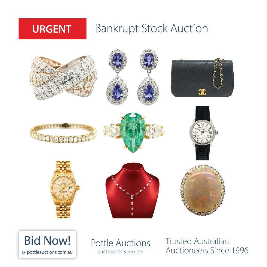 Jewellery Auction. Urgent Bankrupt Stock Auction, Rolex, Designor Bags, Gucci, Diamond Solitaire Rings, Diamond Tennis Bracelets